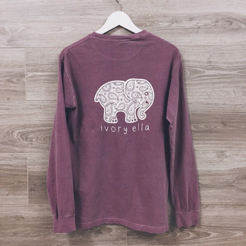 Purple Ivory Ella longsleeve